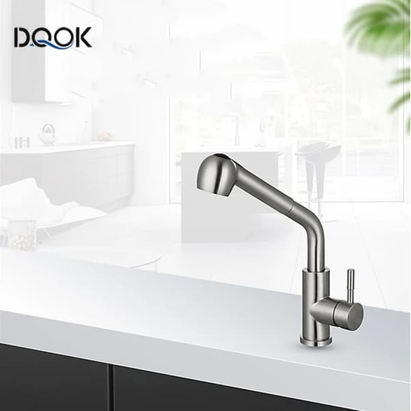 Køkkenarmatur, Udtrækkeligt Design, Nikkelbelægning, CF04021CP Chrome