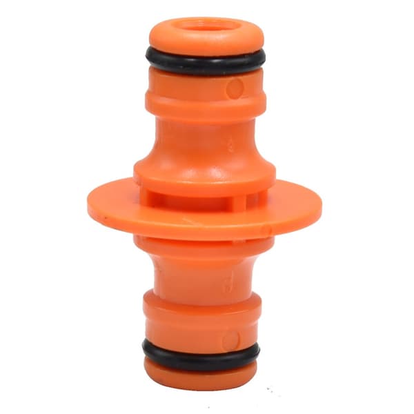 INF Dobbelt udløbsnippelstik med 2 4 mm hurtige stik