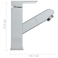 Miniatyrbillede 7 af 7: The Living Store vandhane m. udtræksfunktion til håndvask 157x172 mm kromfinish -  Vandhaner