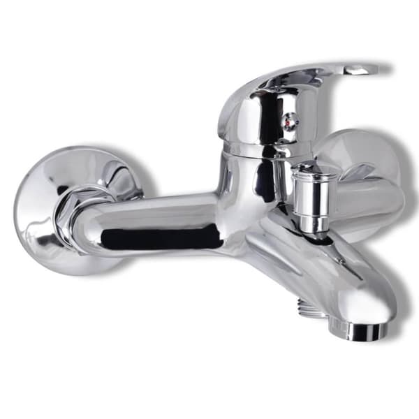 Blandingsbatteri til brusebad krom - - Home & Living