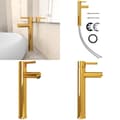 Miniatyrbild 1 av 6: Badrumsblandare guld 12x30 cm - Badrumsblandare - Tvättställsblandare - Home & Living