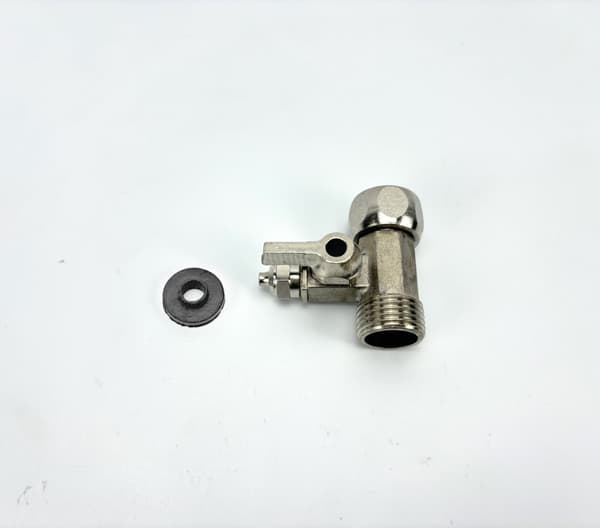 INF Vannsplitterkonverteringsventil 1/2" til 3/8" PE rørkuleventil