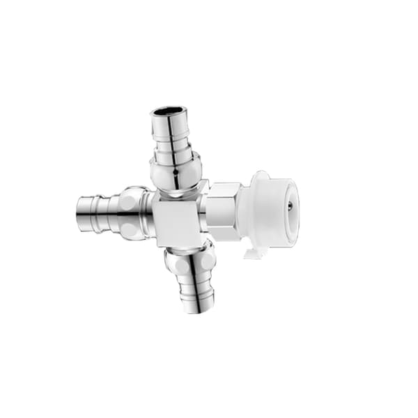 INF Tappekløyver - Fireveis splitter for vaskemaskiner