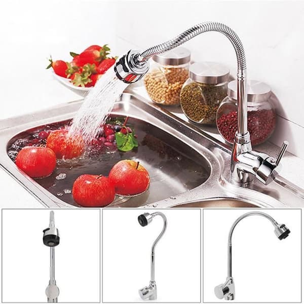 TOPTW Blandare Pip 360° Rotation Spray Blandning Diskbänk