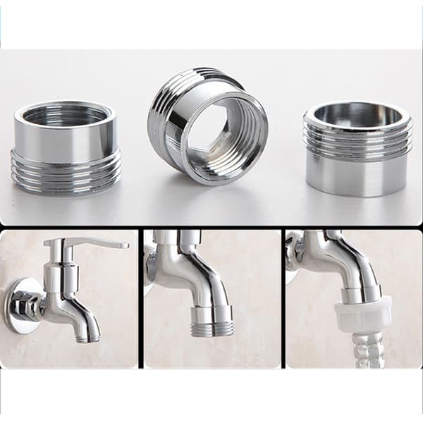 INF Messing vaskemaskine adapter