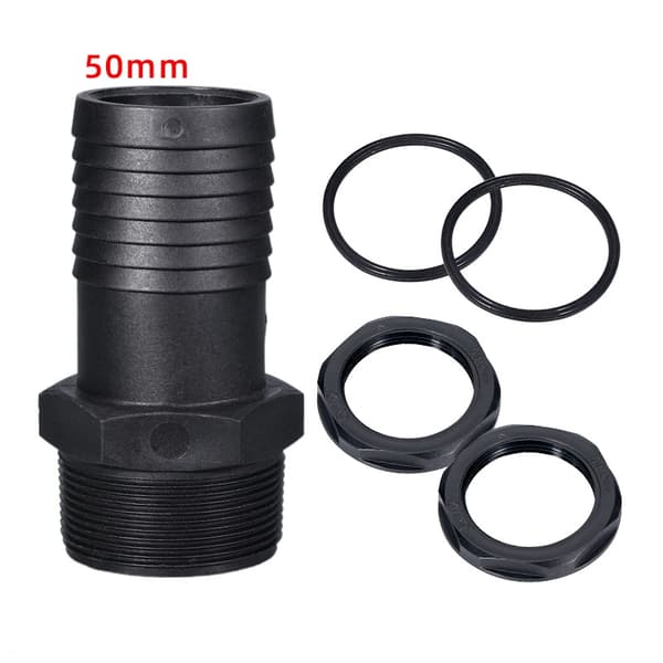 INF Water Bucket Pagoda Connector - 50mm plast dubbelgängad