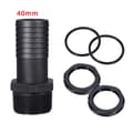 Miniatyrbillede 1 af 3: INF Water Bucket Pagoda Connector - 40 mm plastik (dobbeltgevind)