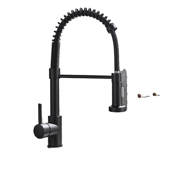 Køkkenarmatur, 360 graders rotation, varm kold blander, Gylden Matte Black
