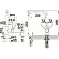 Miniatyrbild 3 av 4: Blanco -Mila-S High Pressure Silver Chrome Finish - 519810