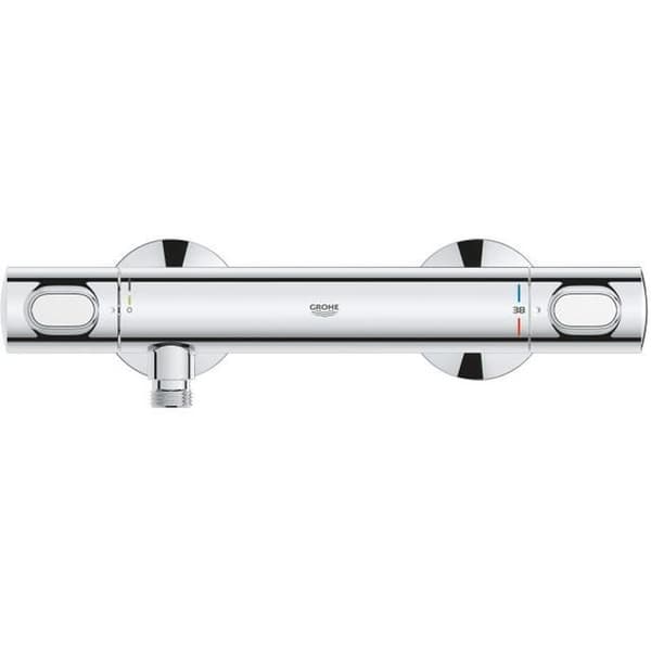 GROHE Precision Flow termostatisk duschblandare - Väggmontering - Skydd mot skållning - Krom