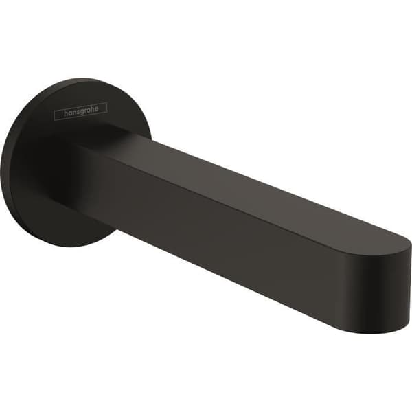 Matt svart pip - HANSGROHE - Finoris - Längd 174 mm - Maximalt flöde 20,3 l/min - Normal stråle