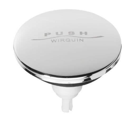 Wirquin SP9261S Quick-Clac handfatsklaff i rostfritt stål - Diameter 6,5 cm