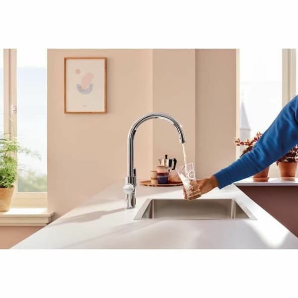 Kitchen Tap Grohe Blue Pure StartCurve Metal C-formet