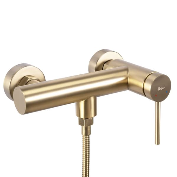 JS-702304BG CLIF børstet guld bruserarmatur