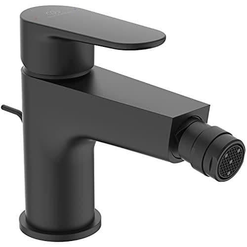 Bidetkran - IDEAL STANDARD - BC705XG - Silke Svart - Enkelt hål - Vattensparande