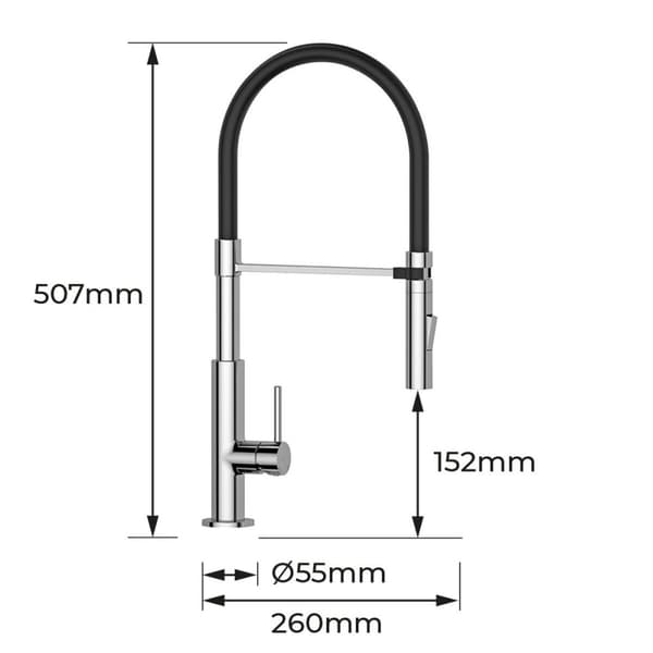 Blander EDM 01196 BERMEO Sølv Messing Sink