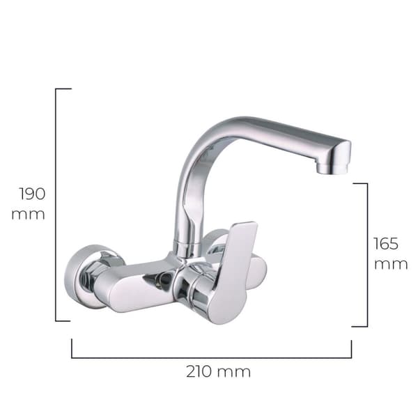 Blander EDM 01145 Sølv Rustfritt stål Messing Sink 21 x 19 cm