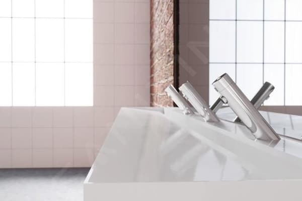 Ideal Standard SensorFlow Sensor tvättställsblandare utan blandare, batteridriven, krom A7556AA