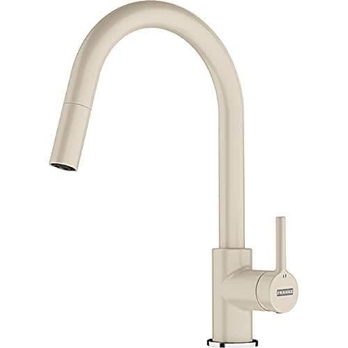 Köksblandare - FRANKE - Lina - Beige - Utdragbar pip - 35 mm keramiskt huvud - Högtryck