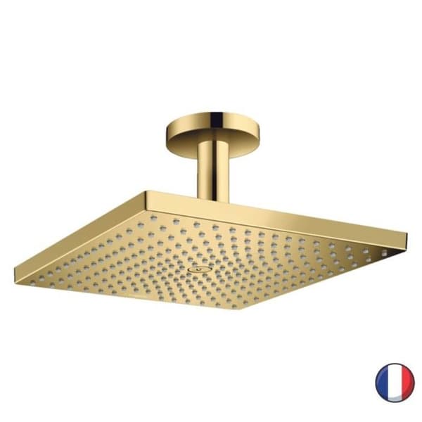 Raindance E 300 takdusch - HANSGROHE - Takanslutning - Gul - Metall