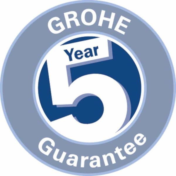 Engrepps bad-/duschblandare - GROHE - BauEdge - Krom - Handdusch - Vattenbesparande