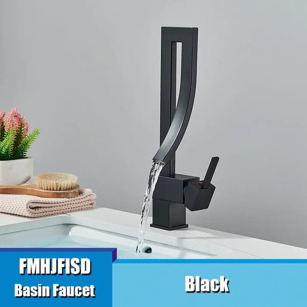 Basinarmatur, Messingkonstruktion, Moderne Stil,Guld