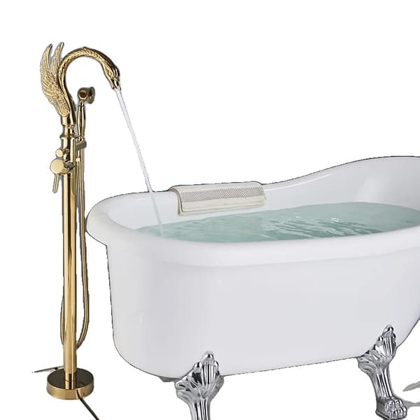 Luksus Badekar Armatur, Elegant Guld Finish, Enkelt Håndtag Design,variant is a particular form of something that is slightly different from other for