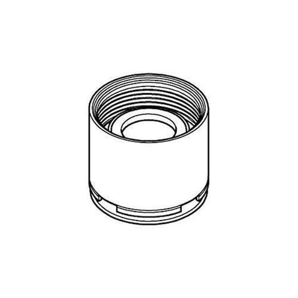 GROHE 48275000 48275000-Minta Recambio aireador Para fregadero, Silver 48275000