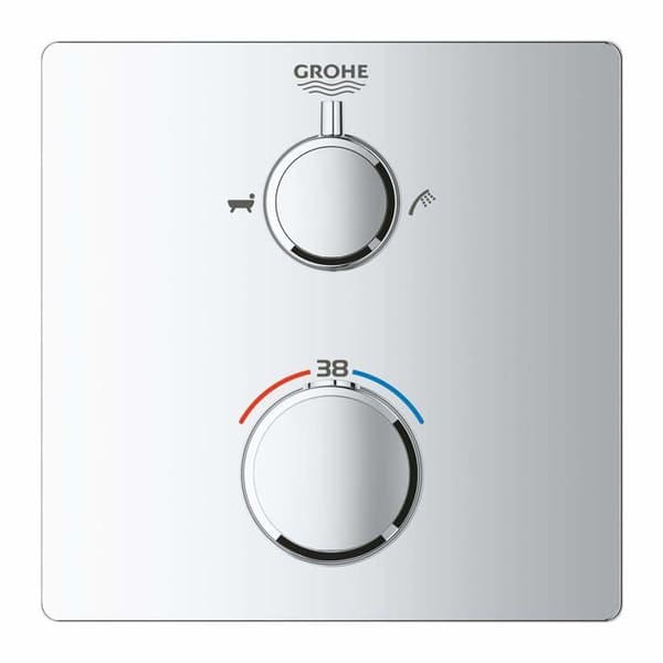 GROHE 24080000 Dold badblandare, Krom