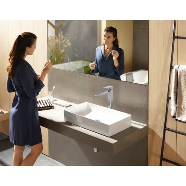 Handfatblandare - HANSGROHE - Metropol - Kromad - Push-Open avlopp - 5 l/min max flöde