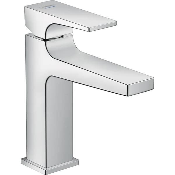 HANSGROHE Handfatskran Metropol 100 kallvatten utan dragstång eller popup-avfallskrom