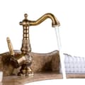 Miniatyrbild 1 av 2: Basinblandare, Elegant Antik Design, Enhandsgrepp,kort