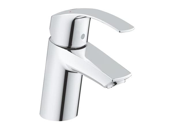 GROHE Eurosmart, Baderomsvask, Kran-håndtak, Metall, 1/2", Kromfarget