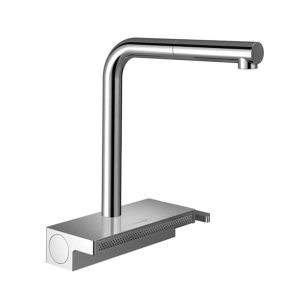 Kökskran med spray Aquno Select M81 250 sBox 2 munstycken krom 73830000