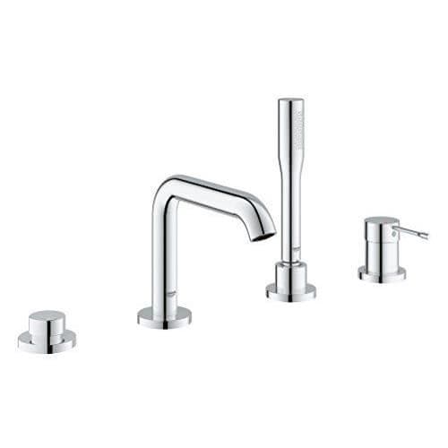 Grohe frontplatta för bensin 4-håls enhandslur 19578001 Import Tyskland