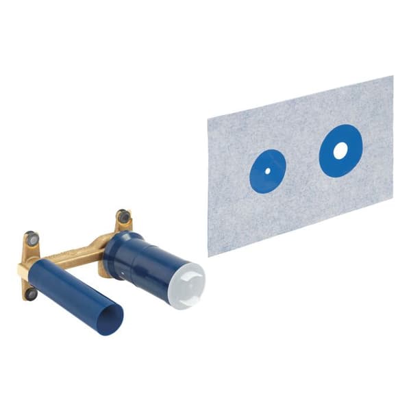 Inbyggd kropp för enhandsgrepp - Grohe - Messing - 2 hål
