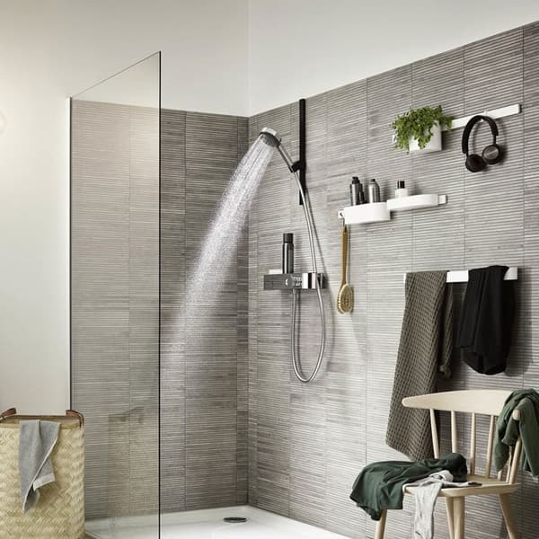 HANSGROHE Pulsify Select S Handdusch 105 3-spray Avslappning krom 24110000