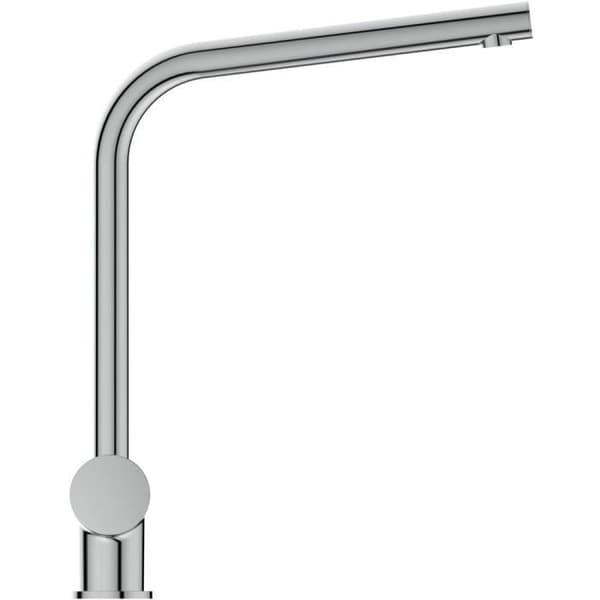 KOLVA diskbänksblandare, hög pip, Blå startteknik - Krom