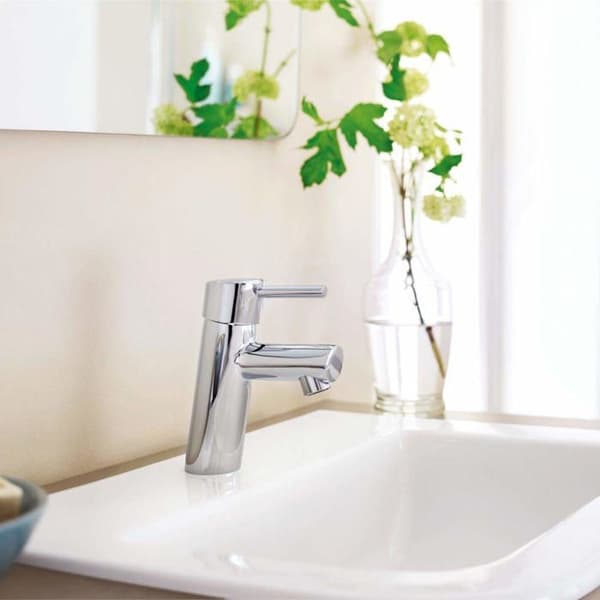 GROHE Concetto tvättställsblandare - 1/2" enkelhål - 28 mm keramisk patron - Kromfinish
