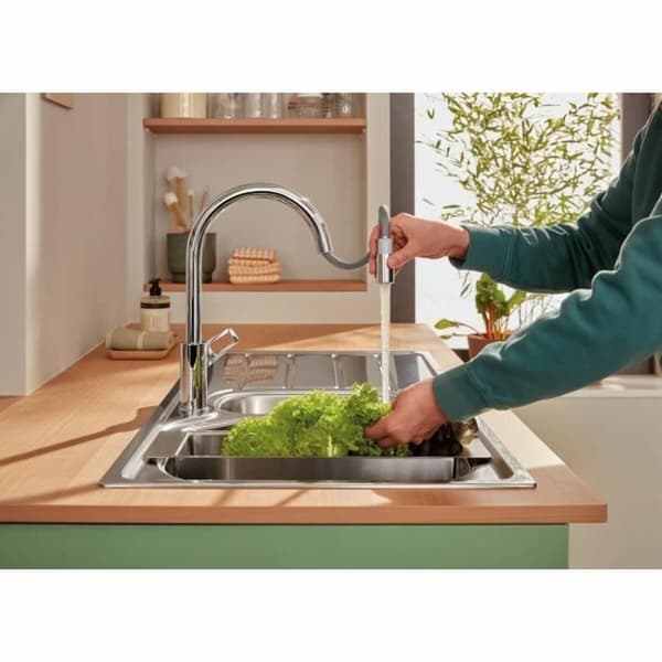 Sekoitushana Grohe StartLoop C-muotoinen Messinki