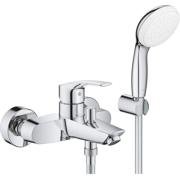Badkarsblandare med tillbehör, Chrome Grohe 33302003