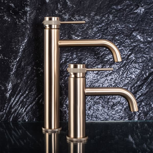 HÅNDVASK MIXER REA LUNGO GRIP LOW BRUSH GOLD