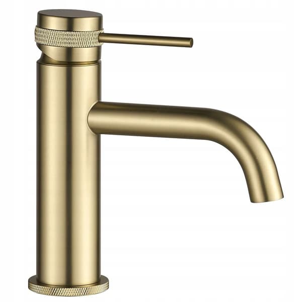 HÅNDVASK MIXER REA LUNGO GRIP LOW BRUSH GOLD