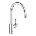 Miniatyrbillede 1 af 2: GROHE BauFlow etgrebs armatur til køkkenvask