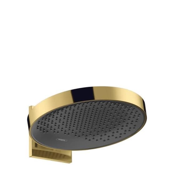 Hansgrohe Rainfinity 360 1-stråle takdusch med vägganslutning, polerat guldlook (26230990)