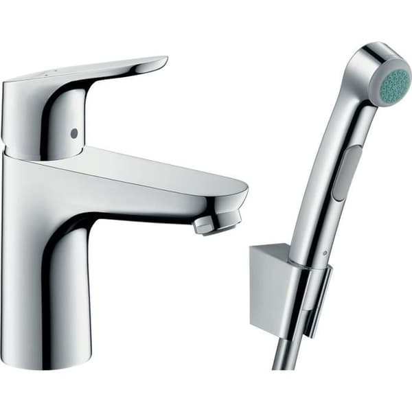 hansgrohe Focus bidéset, Push-Open avfall, krom, 31927000