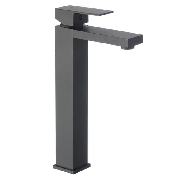 Moderne Sort Badeværelseshane med Vandbesparende Teknologi - Holdbar Matte Finish til Husejere & Designere