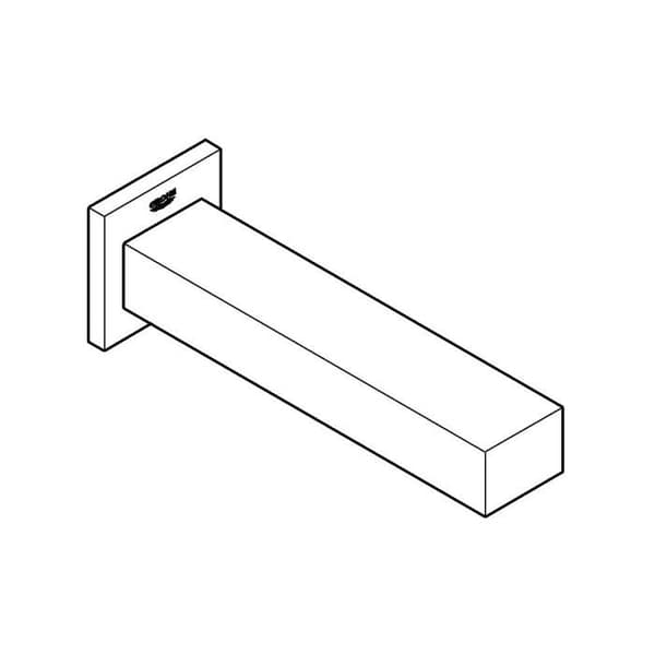 ESSENTIELS CUBE krom badpipa Ref 13303000 ESSEN