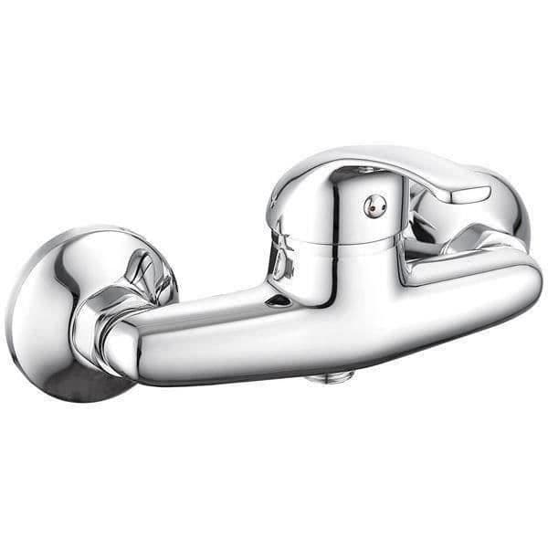 EUROSANIT POLA Duschblandare - Krom - Väggmontering - 40 mm keramisk patron