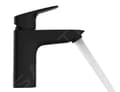 Miniatyrbild 3 av 4: Hansgrohe Logis Handfatsblandare med avstängning, CoolStart, EcoSmart, matt svart 71102670